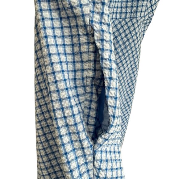 Draper James blue and white gingham midi dress size 6 - Picture 6 of 6